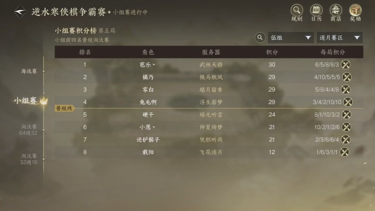 【重播】逆水寒侠棋争霸赛S2