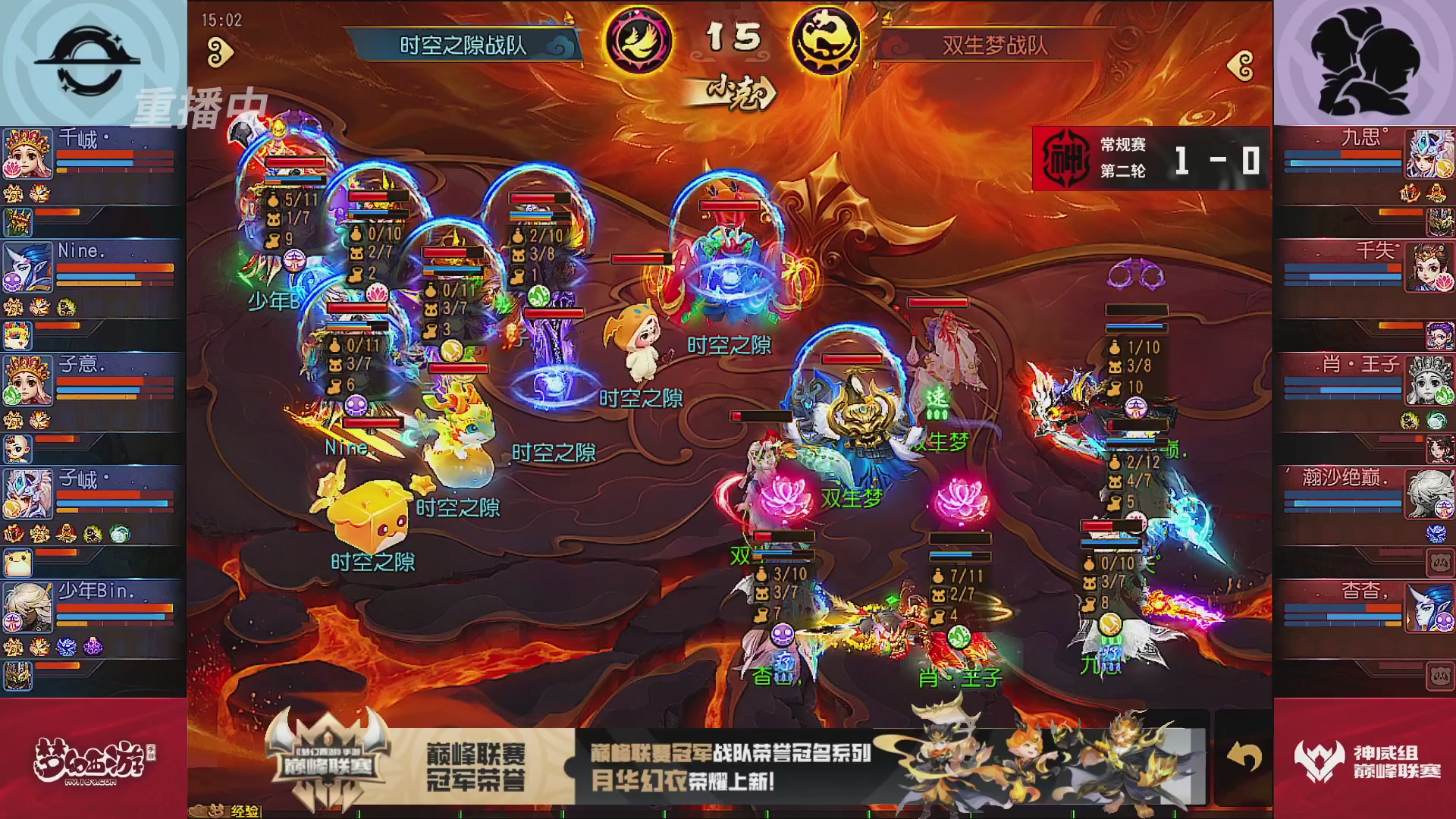 巅峰联赛S13–神威组第二轮