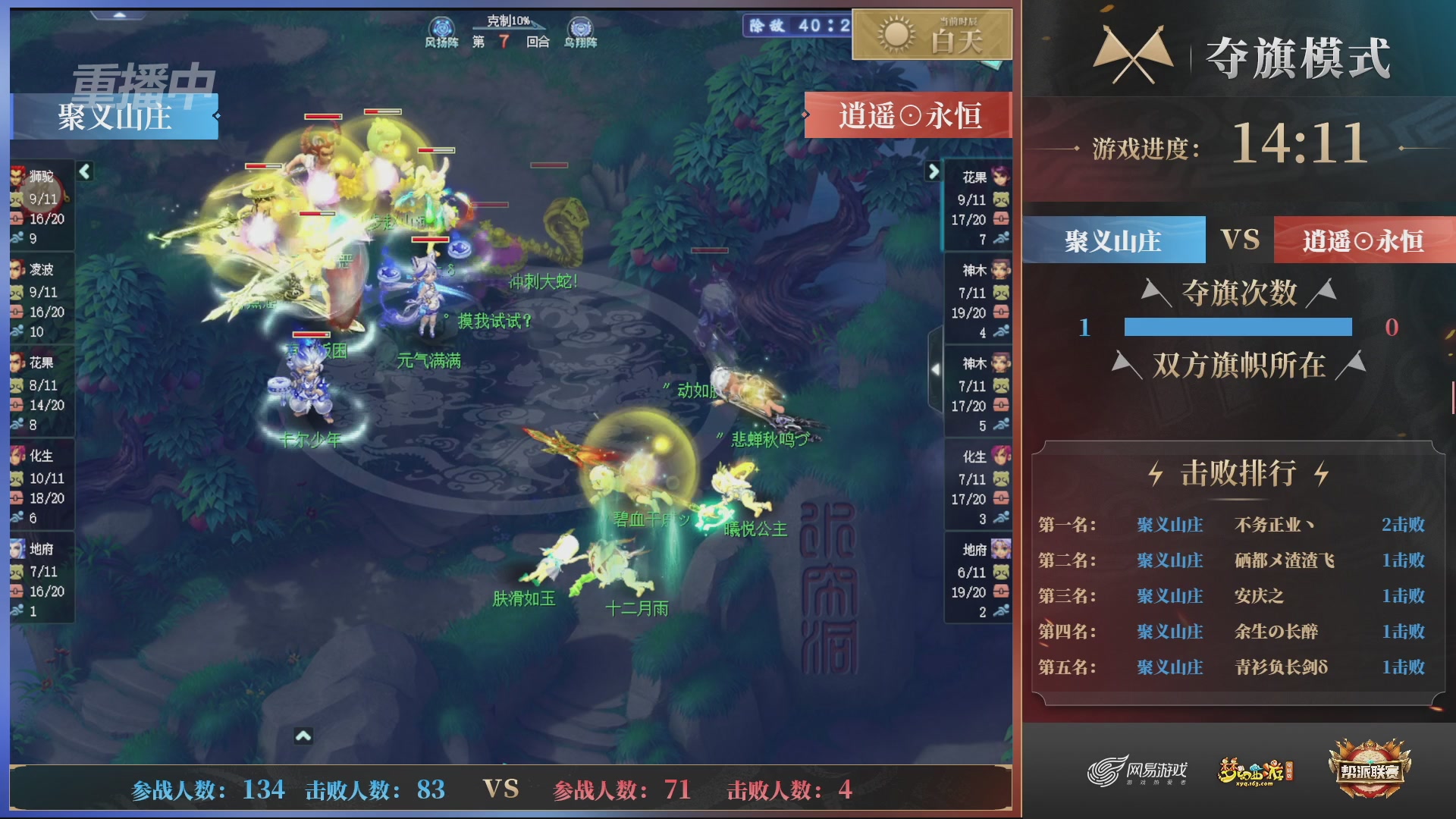 【重播】第45联帮派联赛-夺旗模式