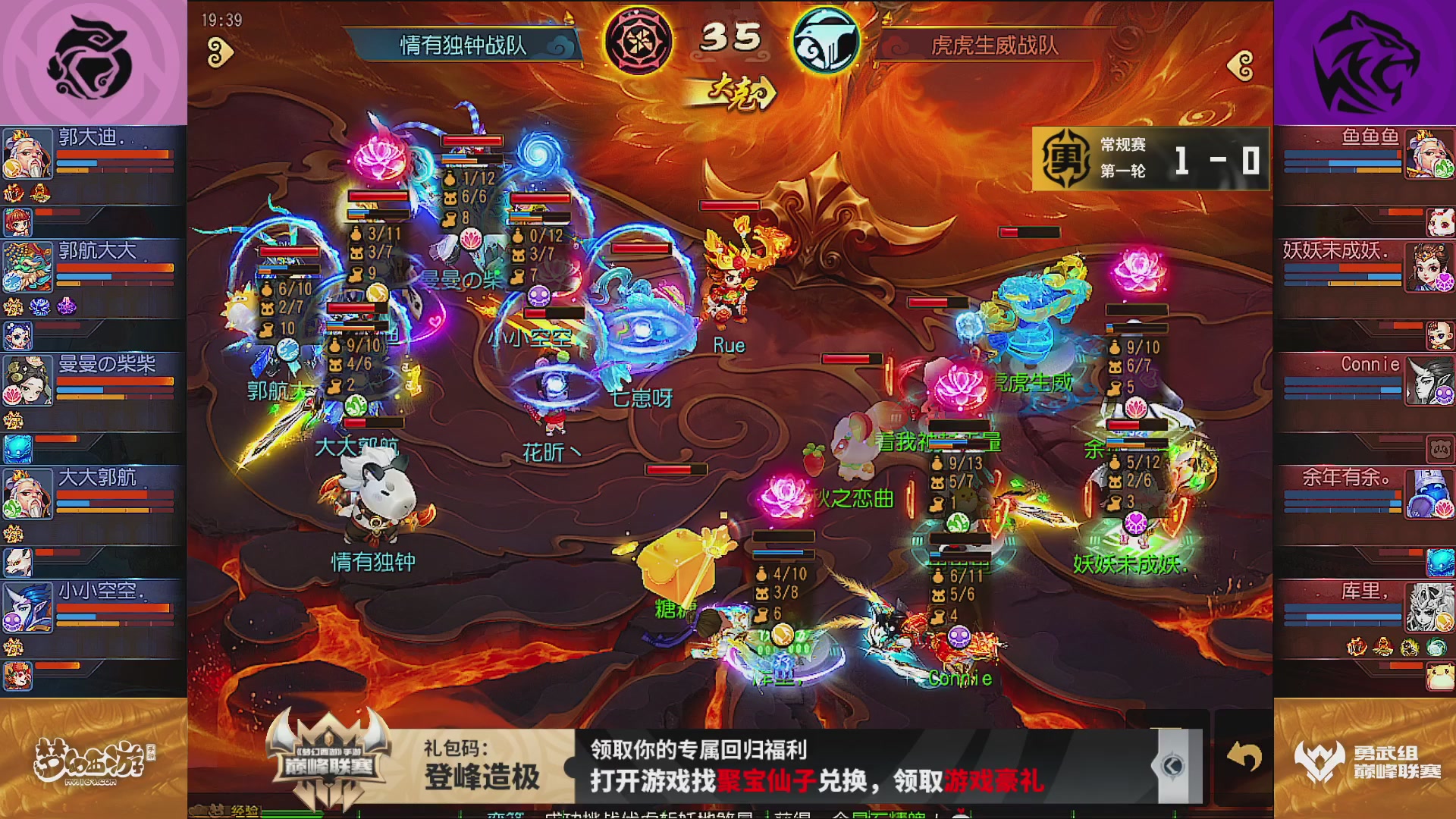 巅峰联赛S13–勇武组第一轮