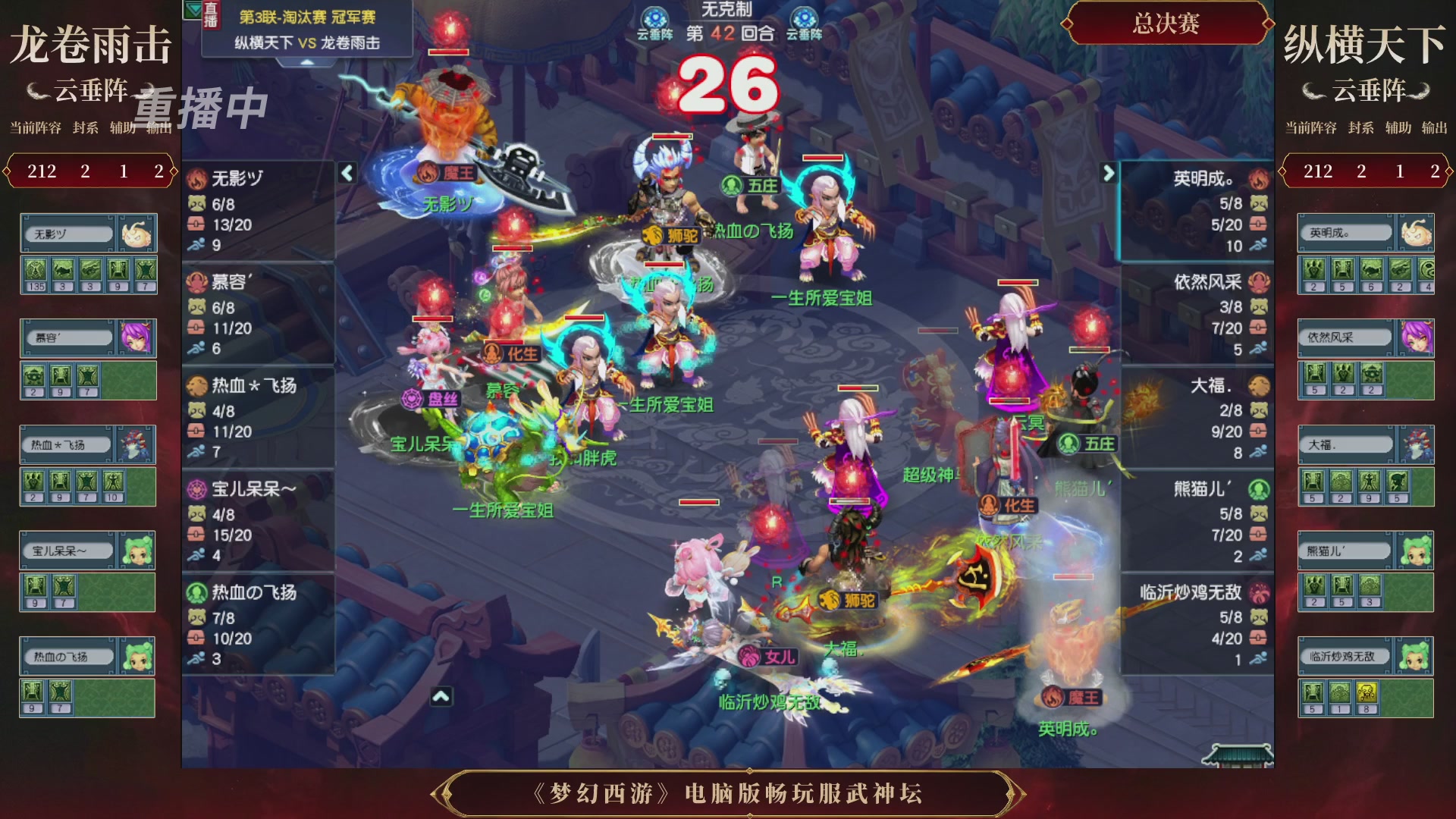 【重播】第3届畅玩服武神坛-积分赛