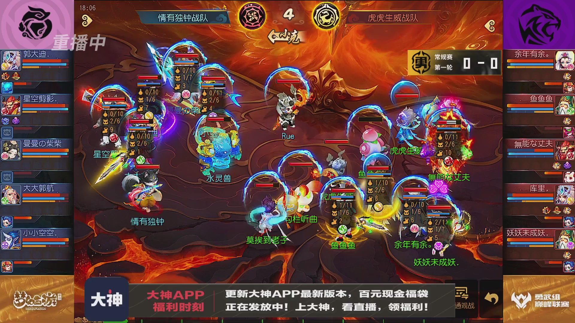 巅峰联赛S13–勇武组第一轮