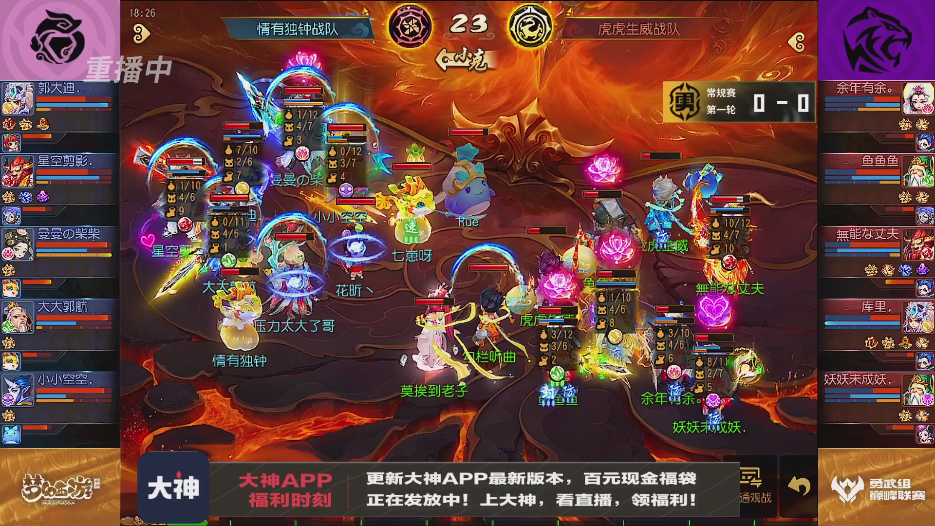 巅峰联赛S13–勇武组第一轮