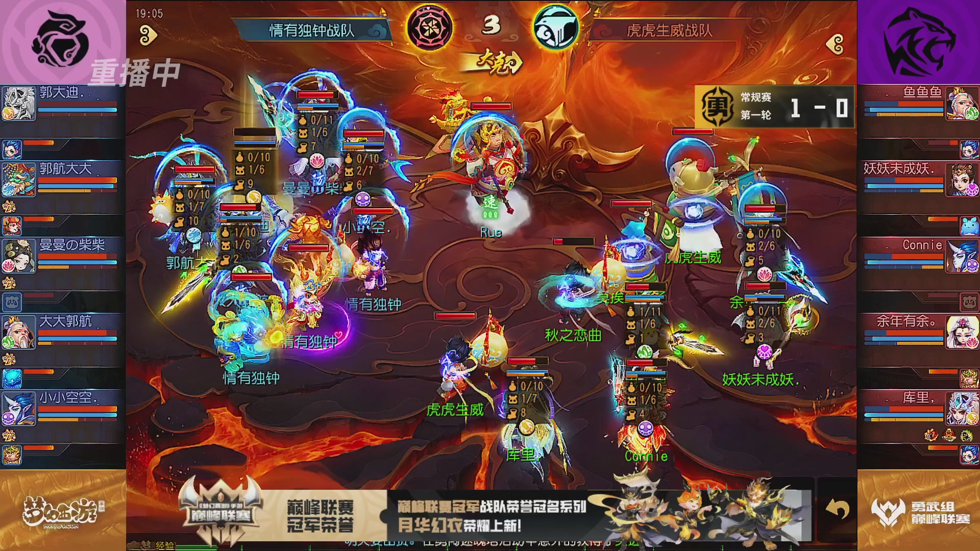 巅峰联赛S13–勇武组第一轮