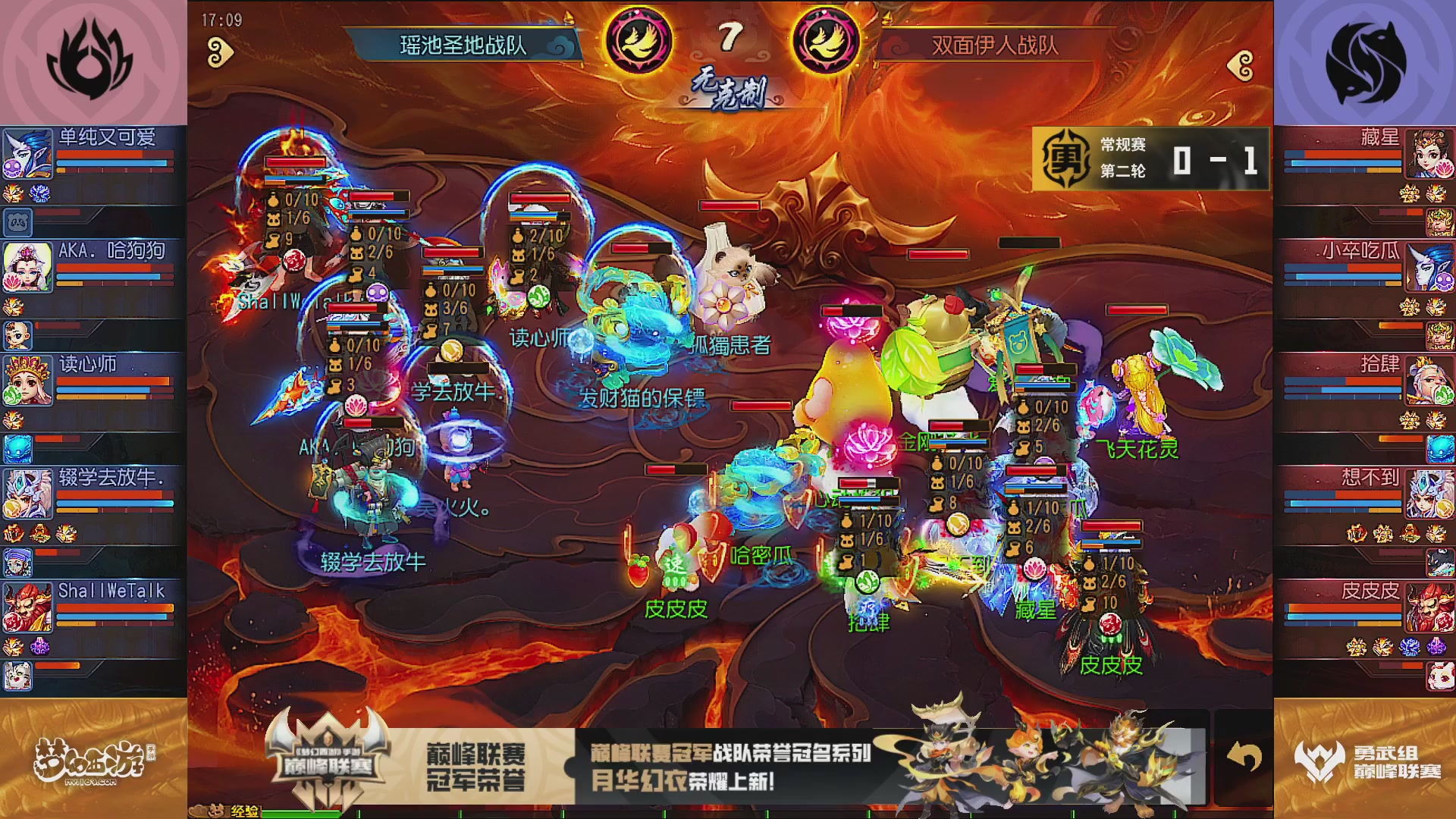 巅峰联赛S13–勇武组第二轮
