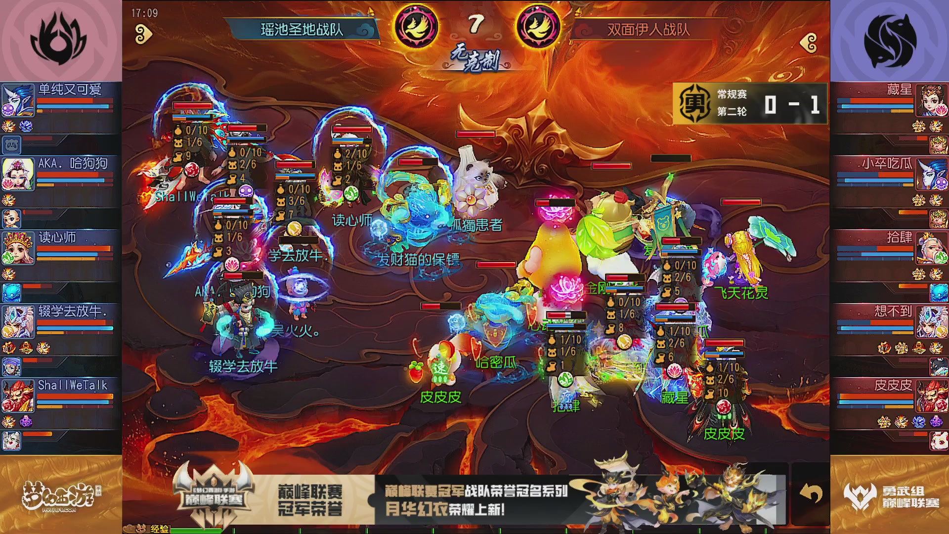 巅峰联赛S13–勇武组第二轮