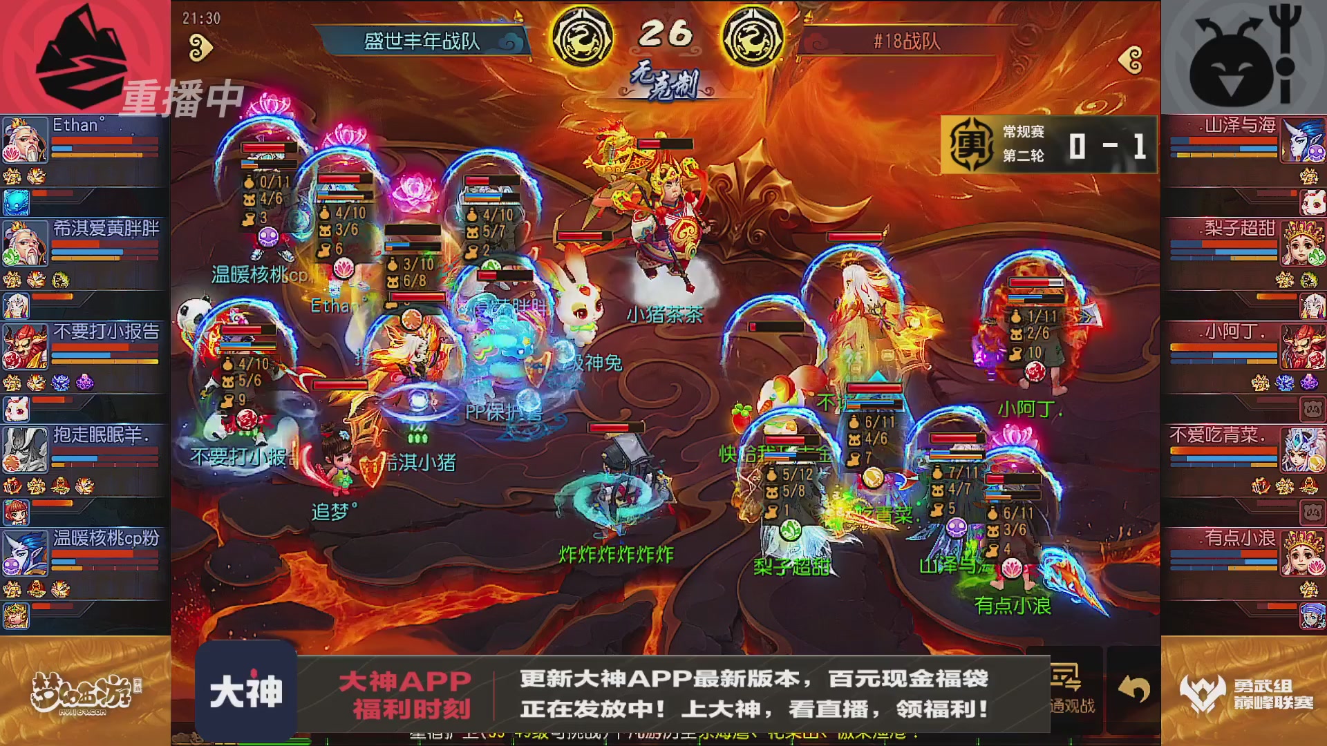 巅峰联赛S13–勇武组第二轮