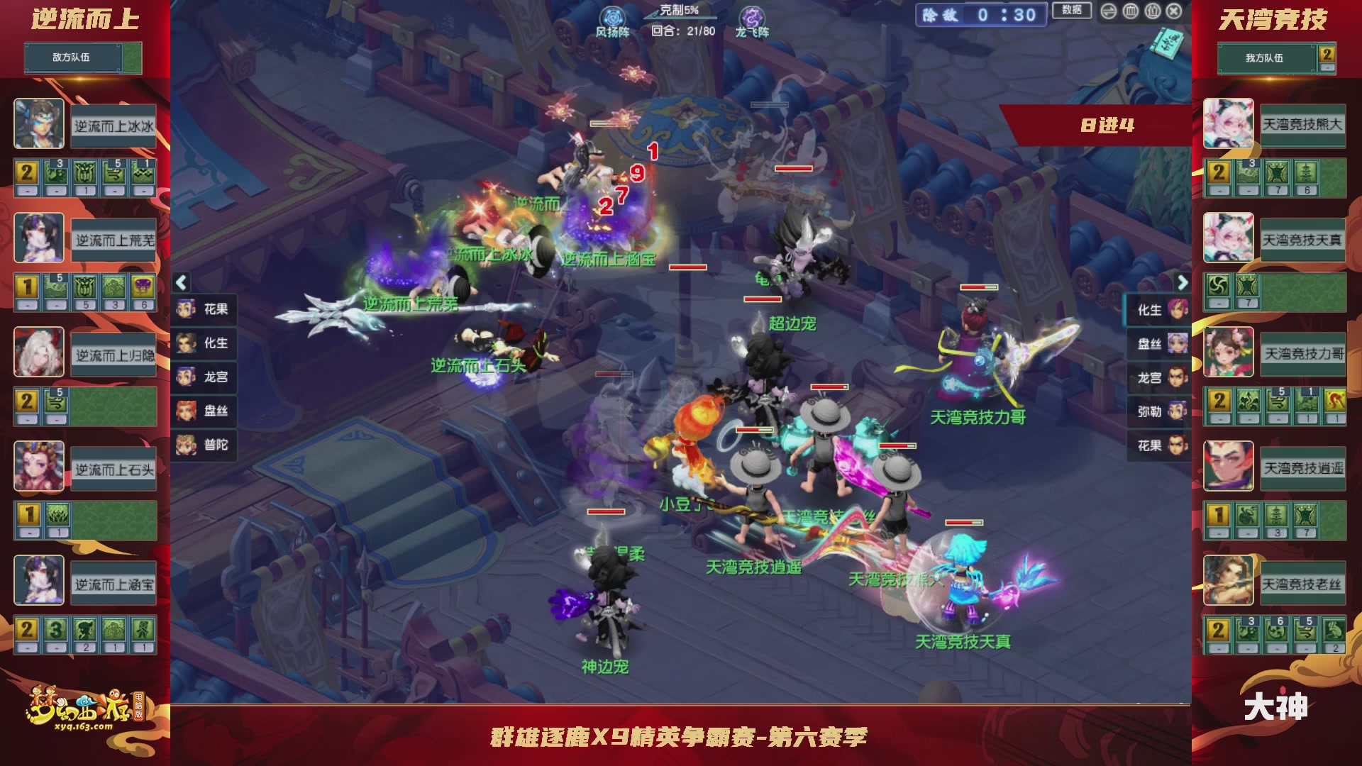 群雄逐鹿X9精英争霸赛-第六赛季淘汰赛
