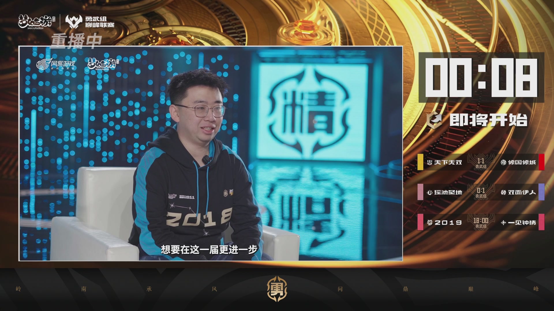 巅峰联赛S13–勇武组第二轮