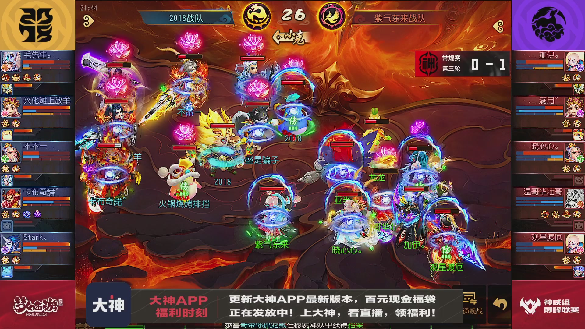 巅峰联赛S13–神威组第三轮