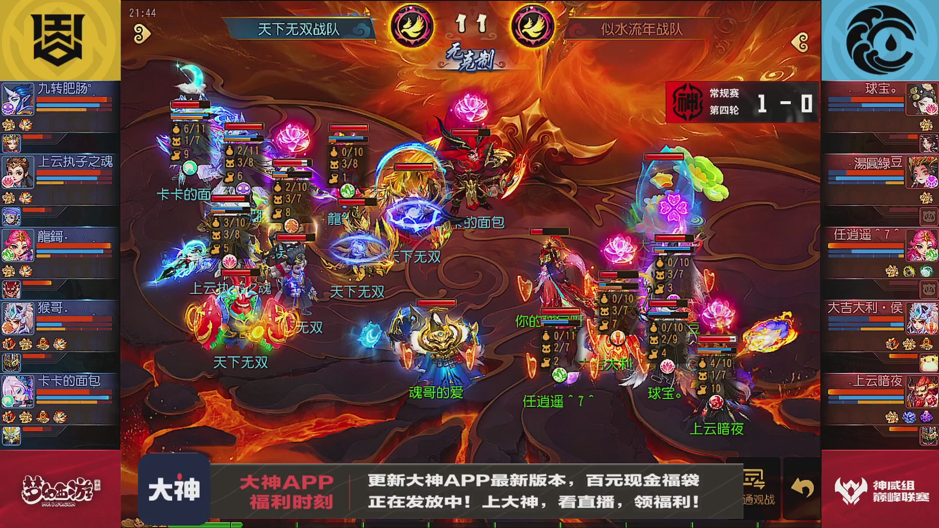 巅峰联赛S13–神威组第四轮