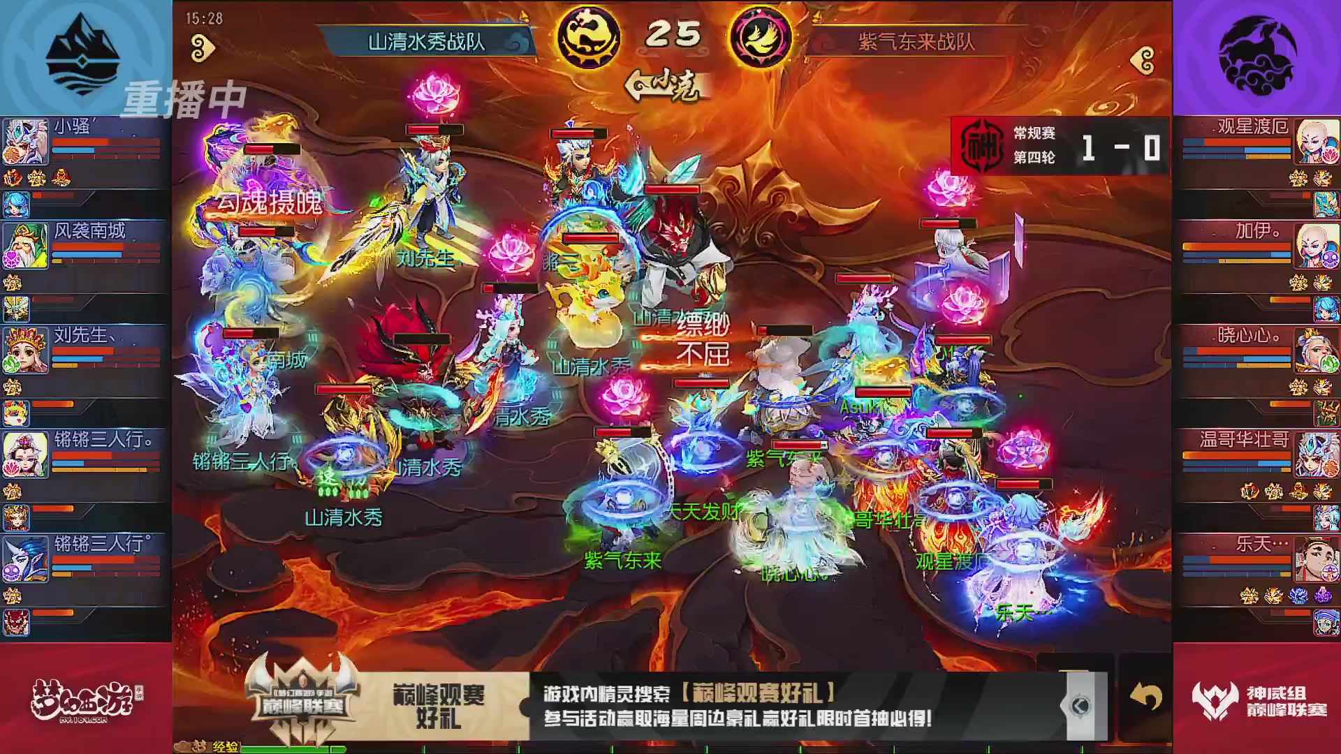 巅峰联赛S13–神威组第四轮