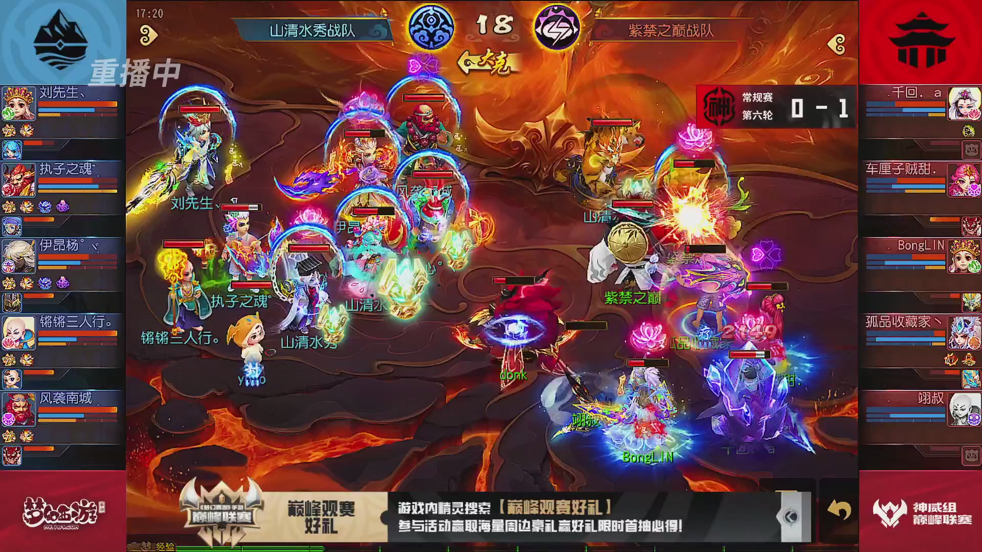 巅峰联赛S13–神威组第六轮