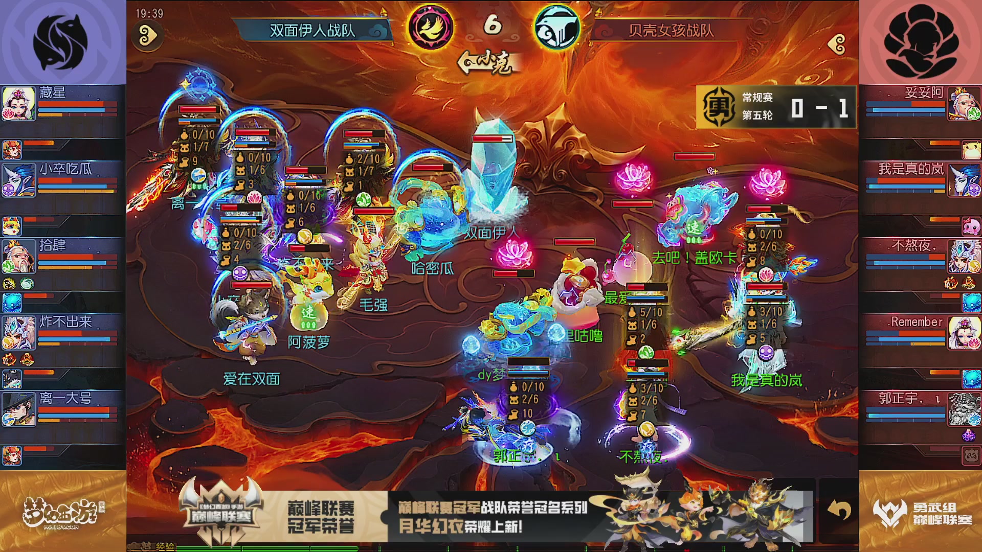 巅峰联赛S13–勇武组第五轮