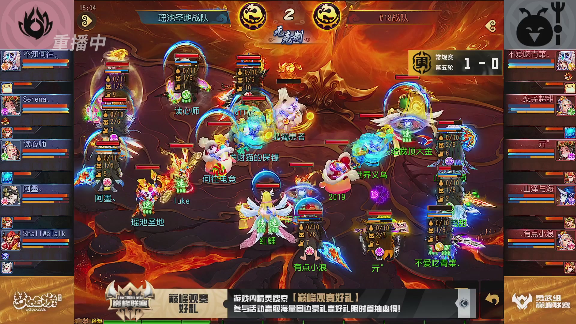 巅峰联赛S13–勇武组第五轮