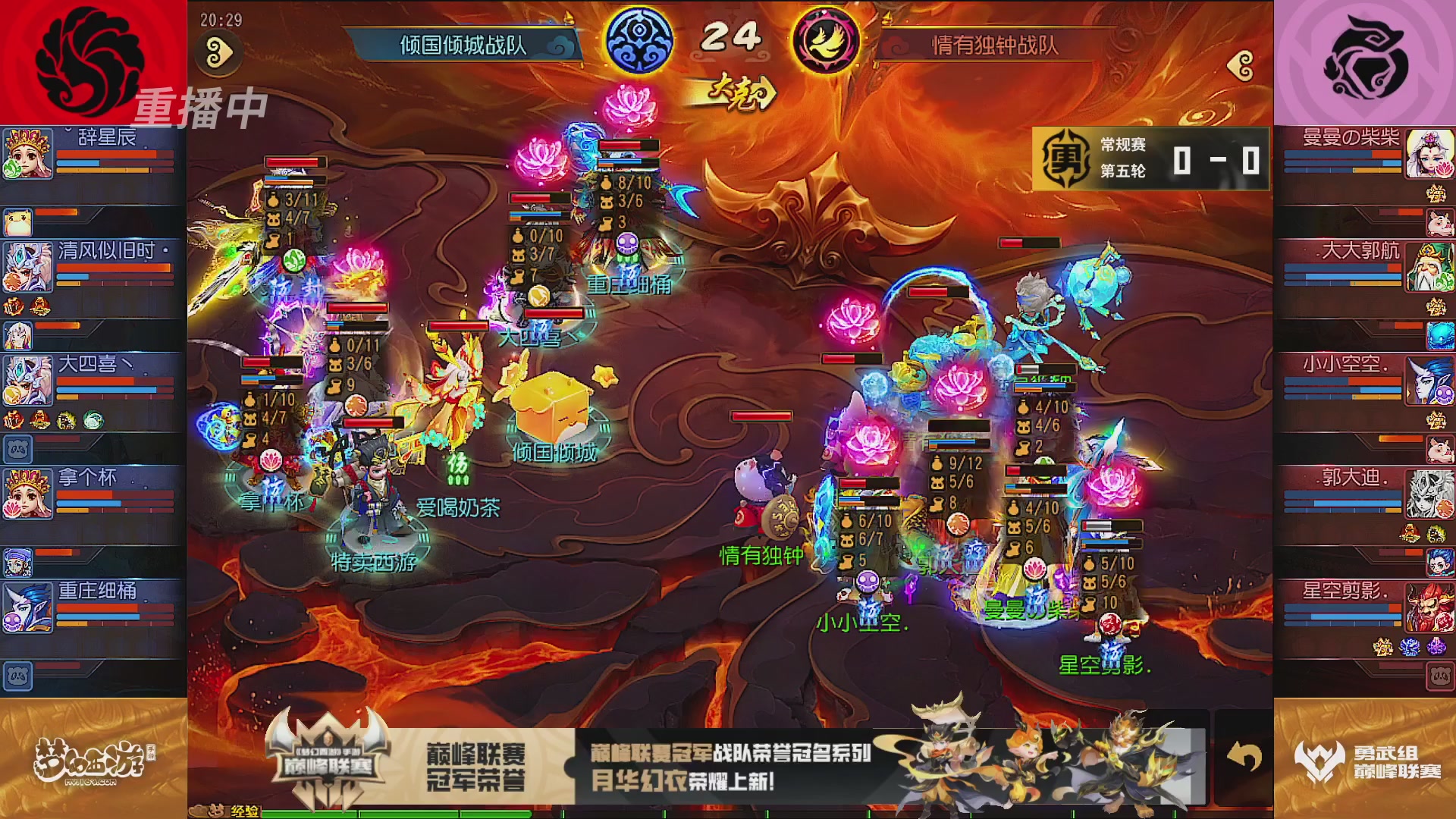 巅峰联赛S13–勇武组第五轮