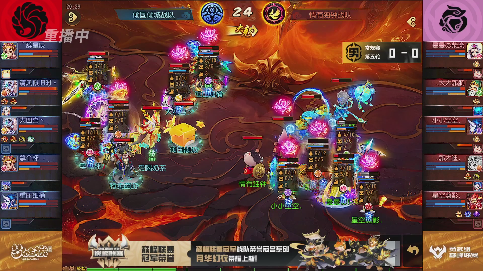 巅峰联赛S13–勇武组第五轮