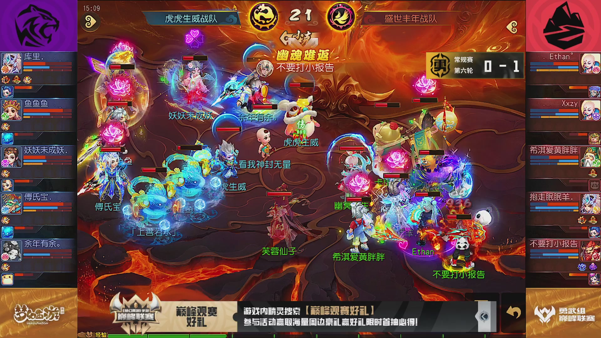 巅峰联赛S13–勇武组第六轮