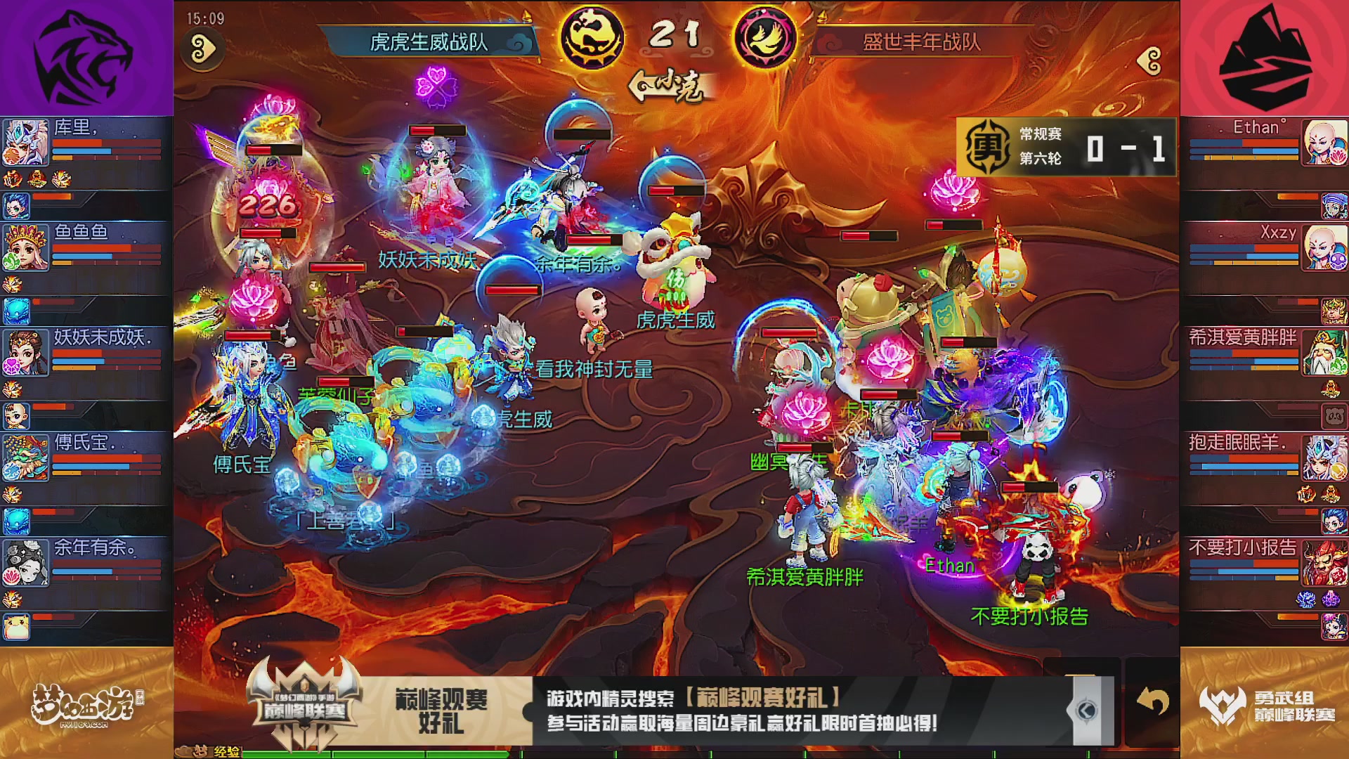 巅峰联赛S13–勇武组第六轮