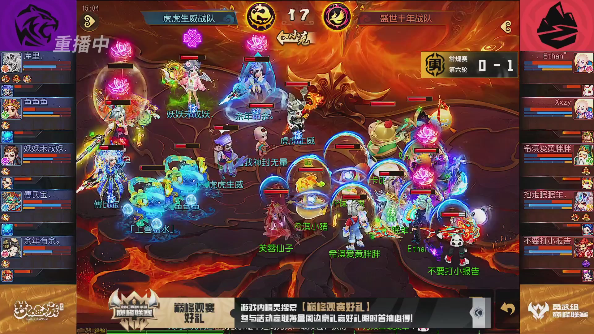 巅峰联赛S13–勇武组第六轮