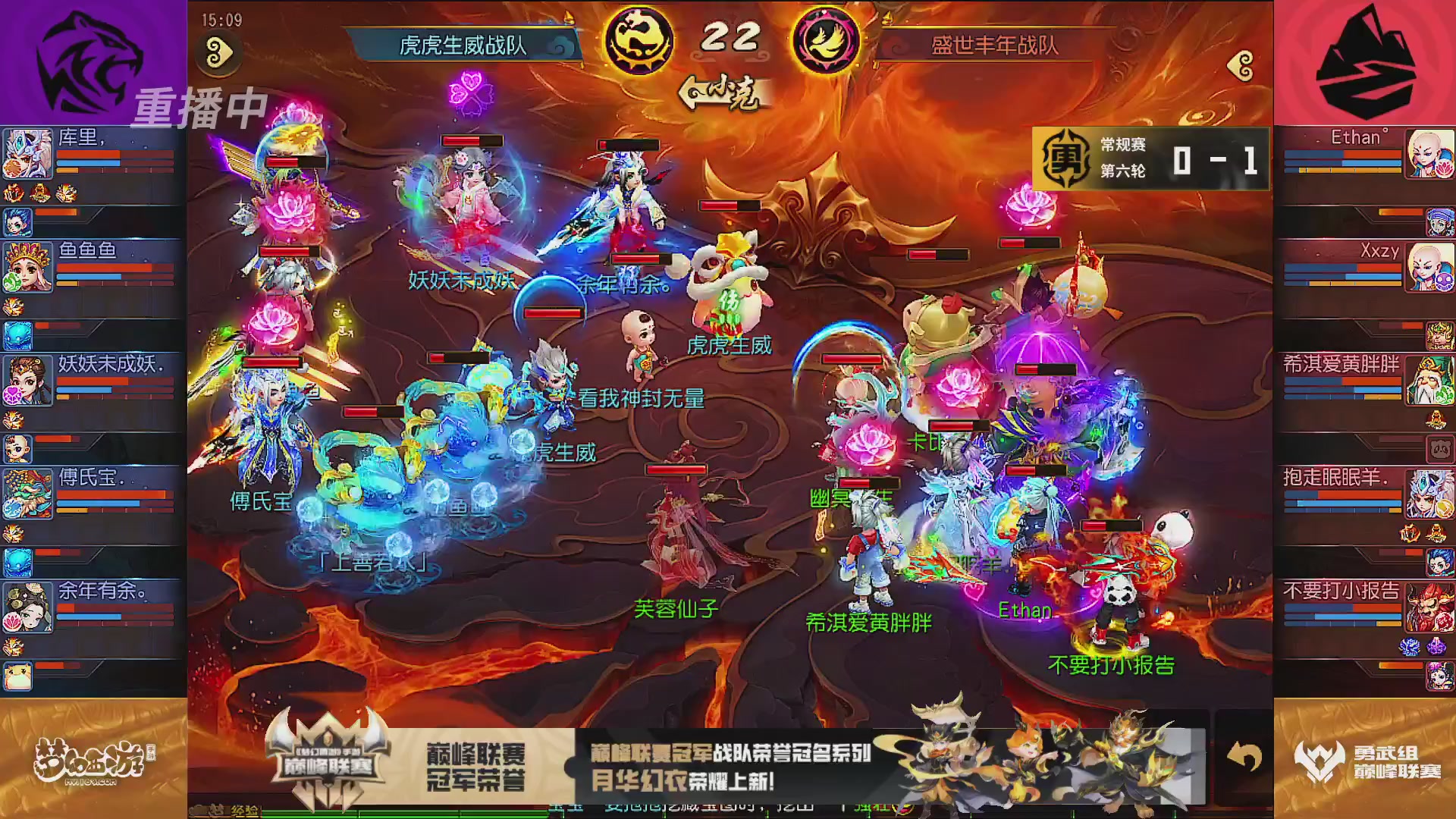 巅峰联赛S13–勇武组第六轮