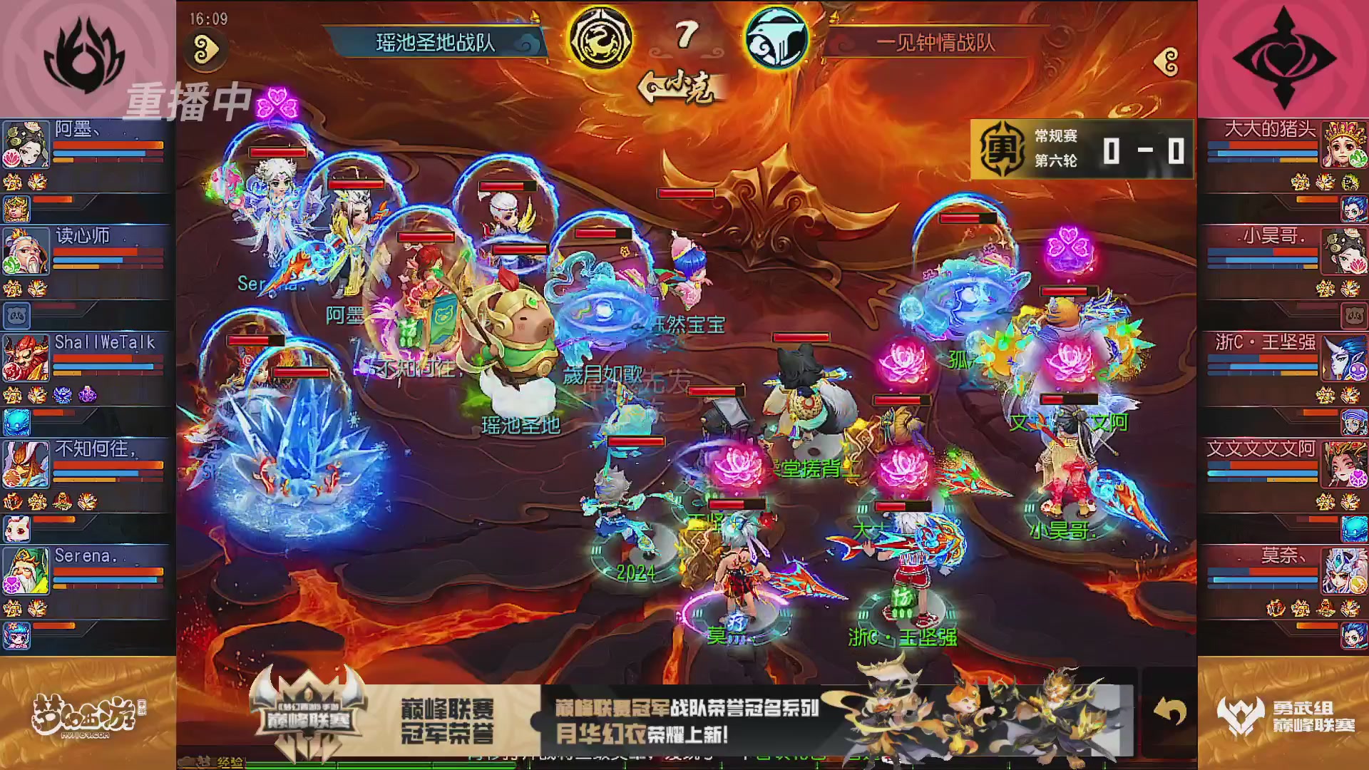 巅峰联赛S13–勇武组第六轮