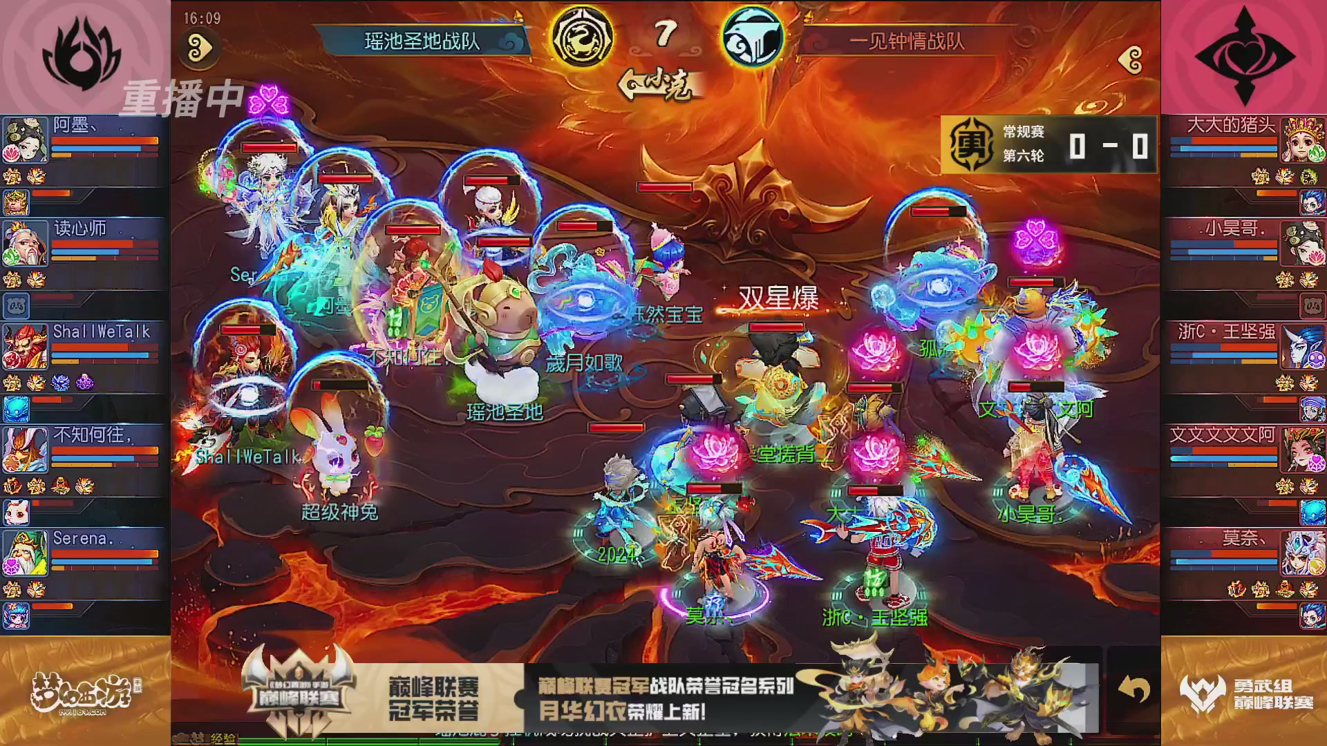 巅峰联赛S13–勇武组第六轮