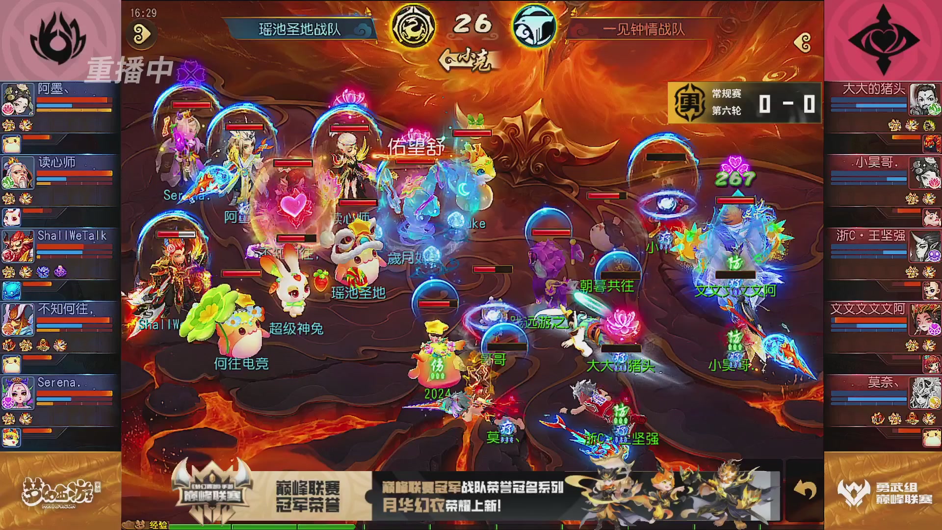 巅峰联赛S13–勇武组第六轮