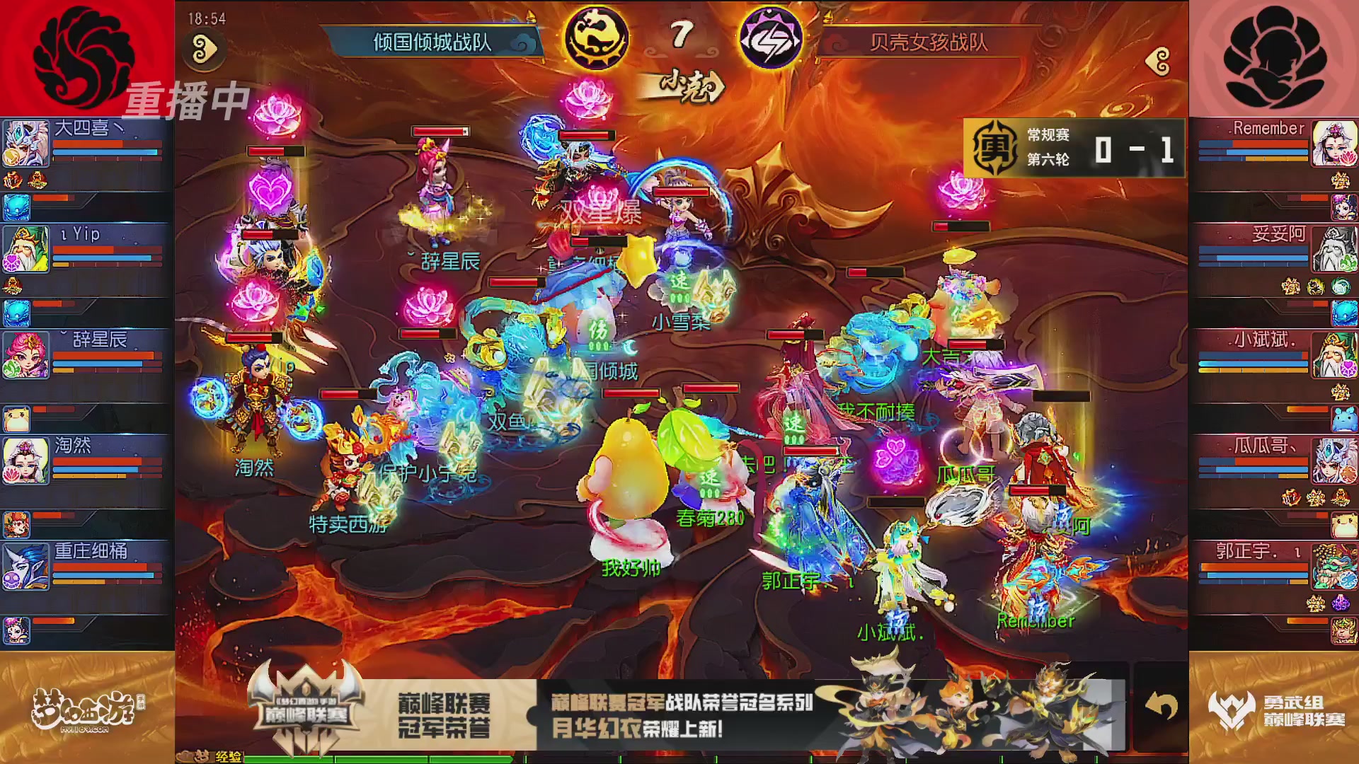 巅峰联赛S13–勇武组第六轮