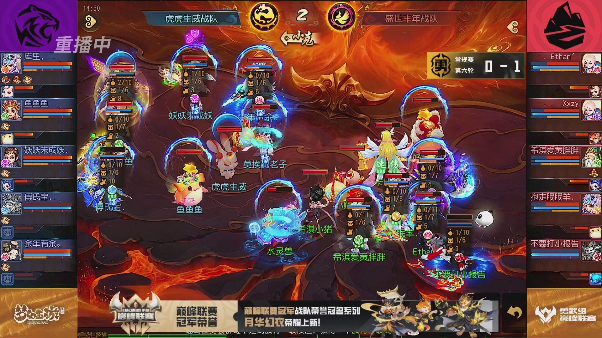 巅峰联赛S13–勇武组第六轮