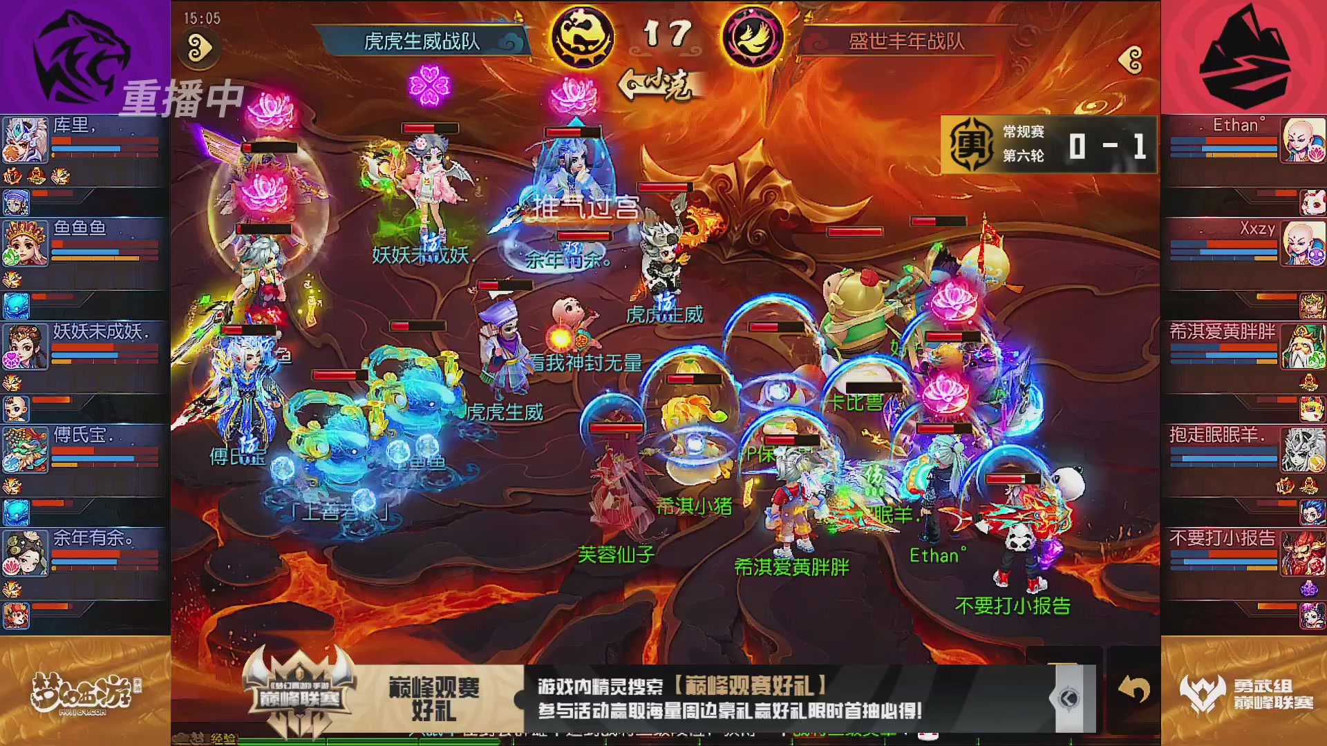 巅峰联赛S13–勇武组第六轮