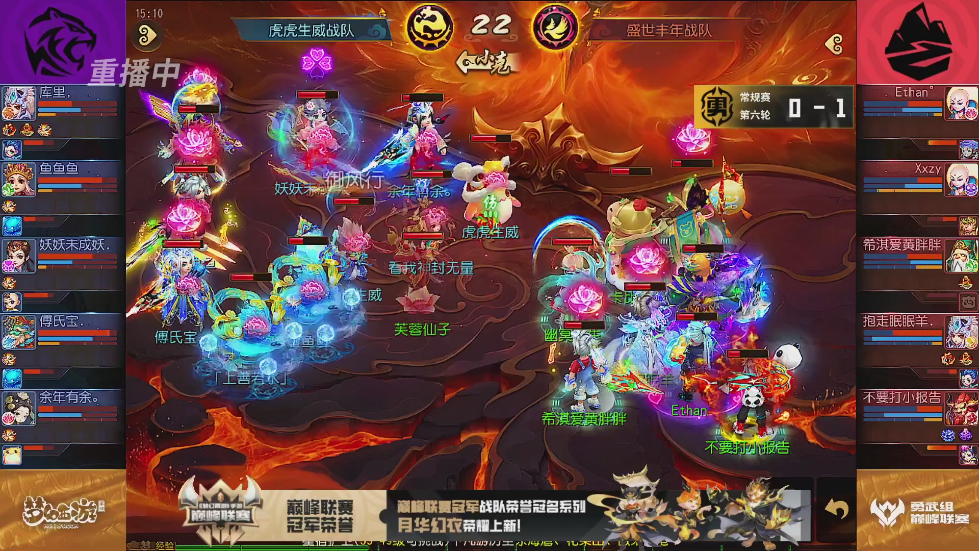 巅峰联赛S13–勇武组第六轮