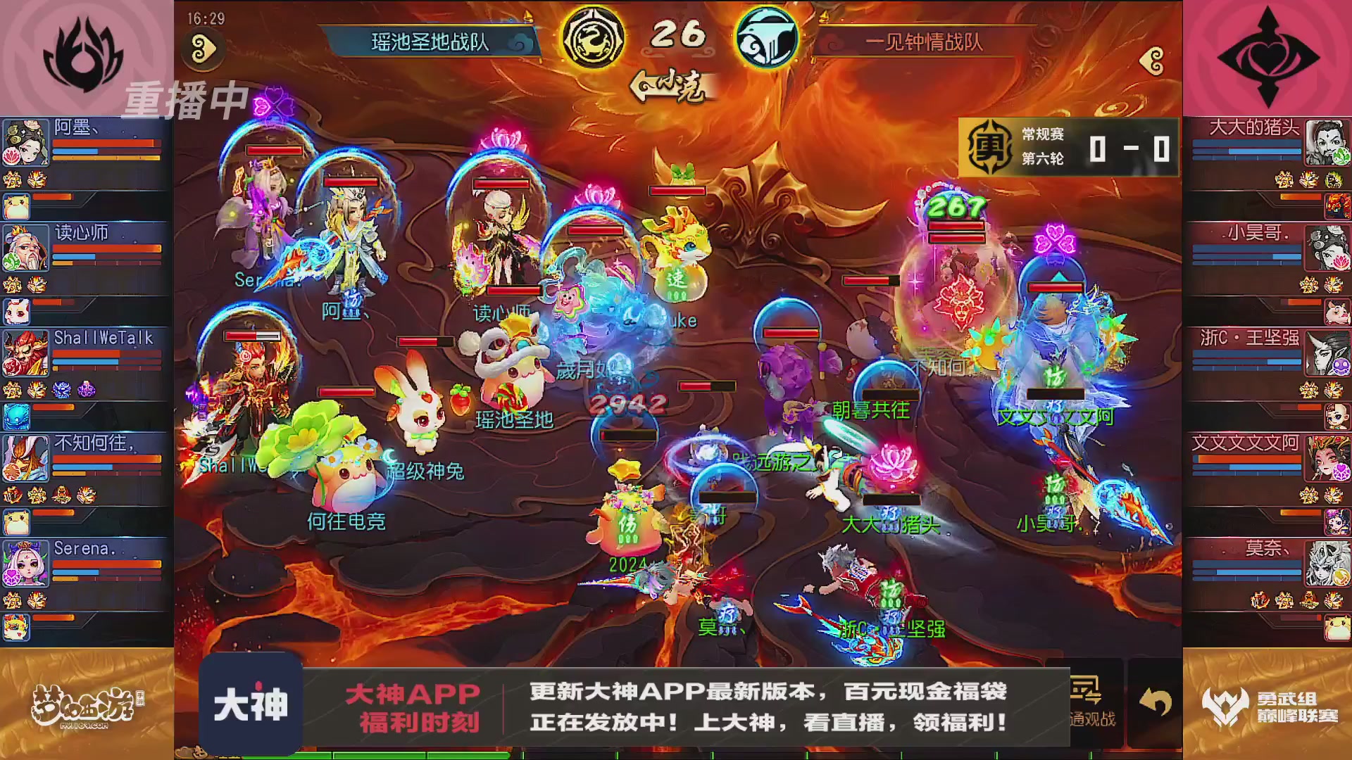 巅峰联赛S13–勇武组第六轮