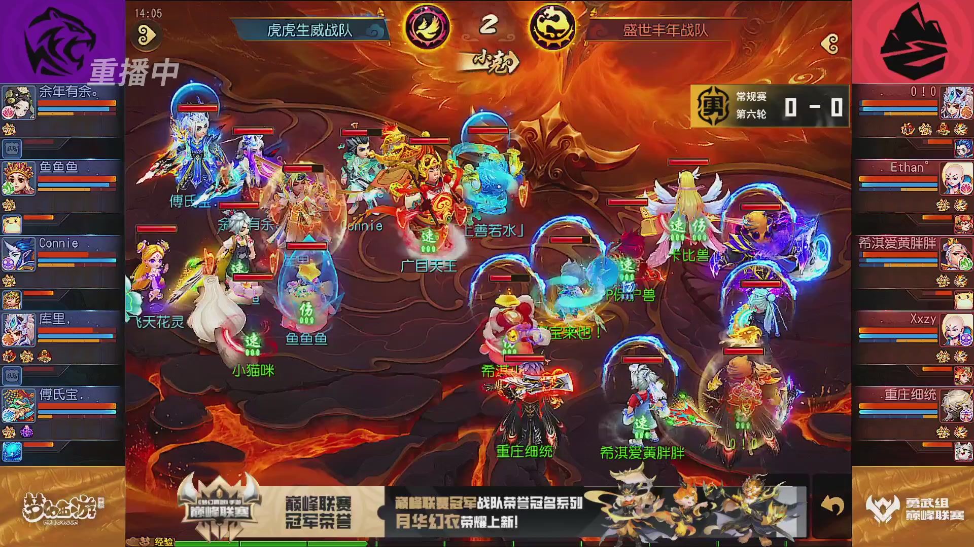 巅峰联赛S13–勇武组第六轮