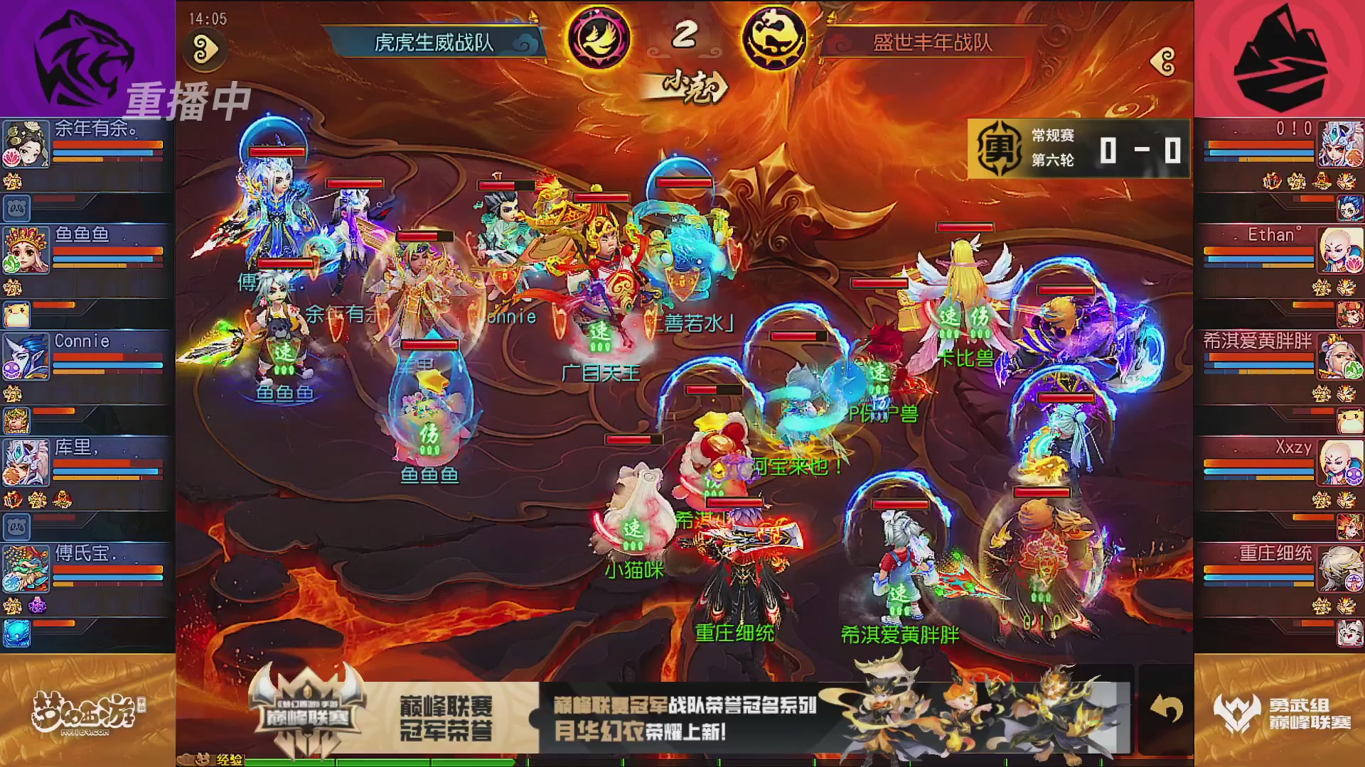 巅峰联赛S13–勇武组第六轮