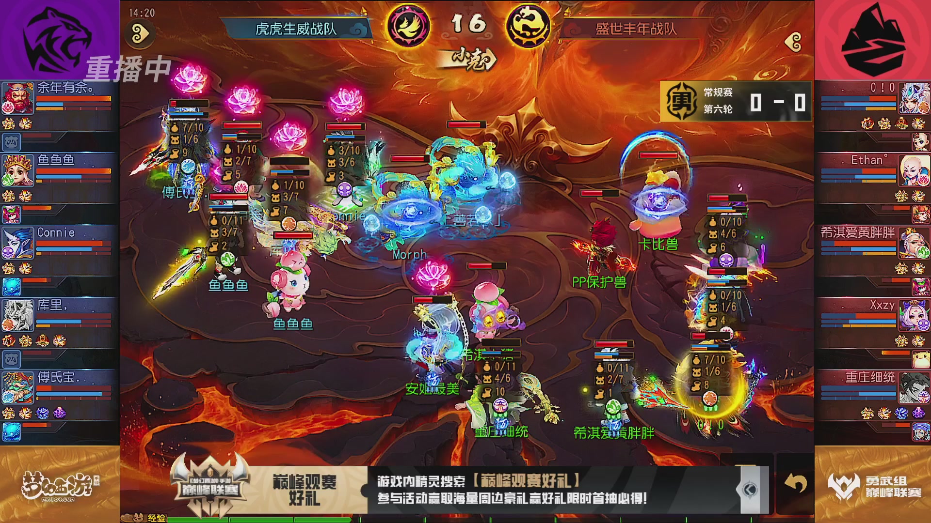巅峰联赛S13–勇武组第六轮
