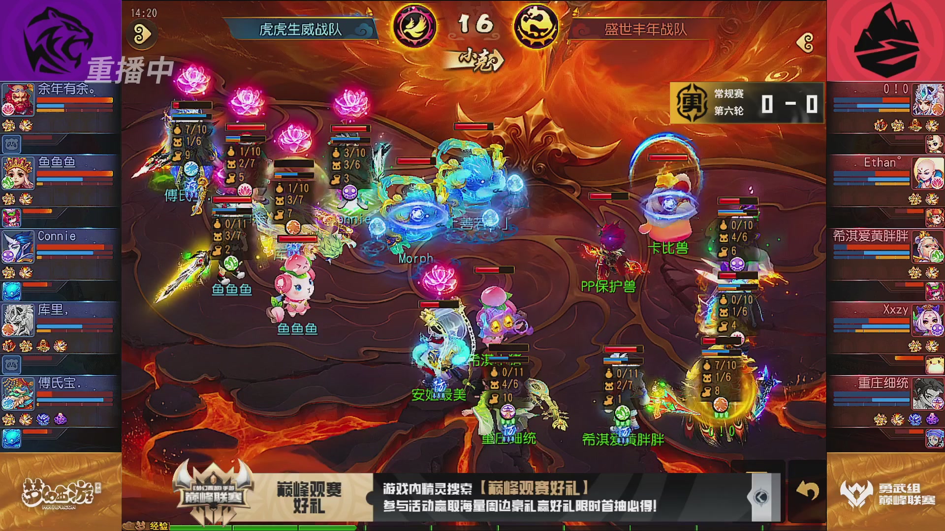 巅峰联赛S13–勇武组第六轮