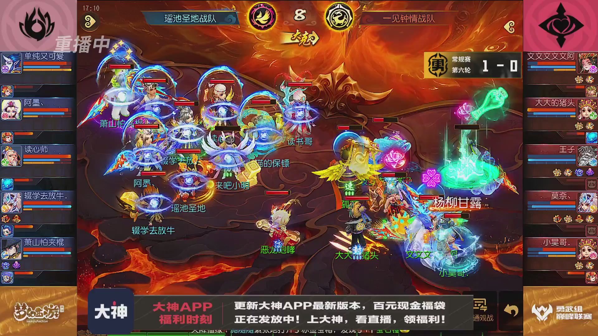 巅峰联赛S13–勇武组第六轮