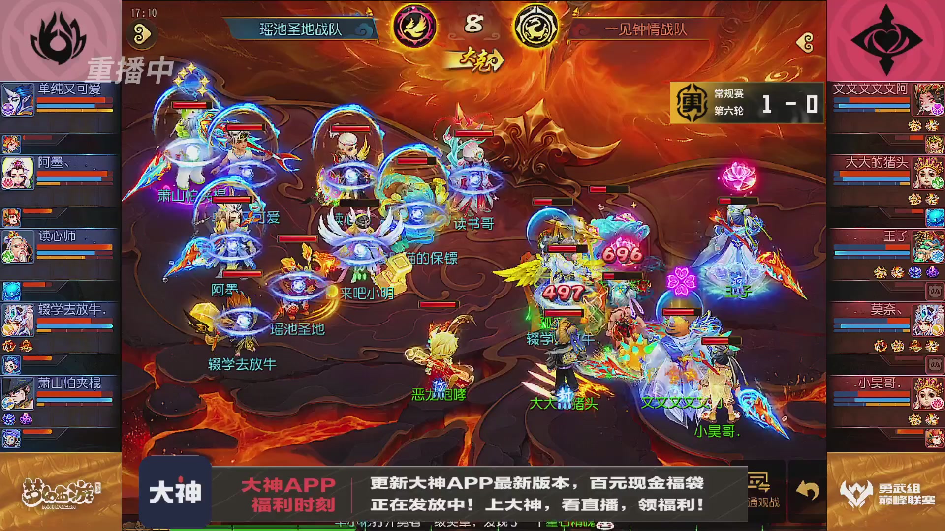 巅峰联赛S13–勇武组第六轮