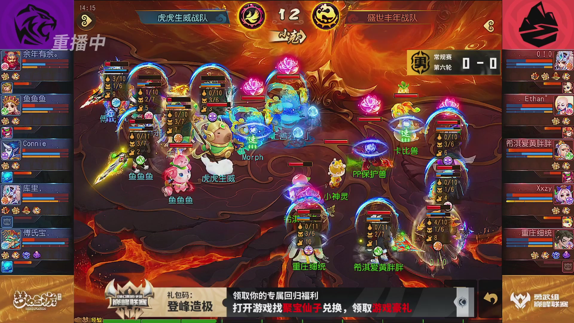 巅峰联赛S13–勇武组第六轮