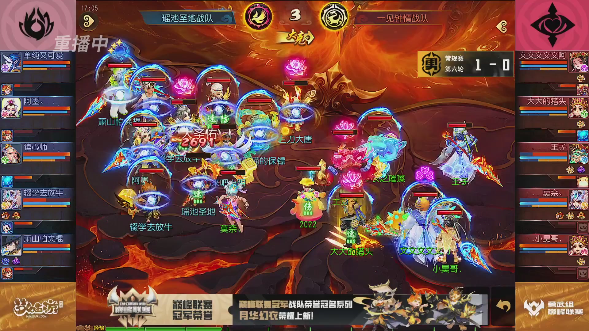 巅峰联赛S13–勇武组第六轮