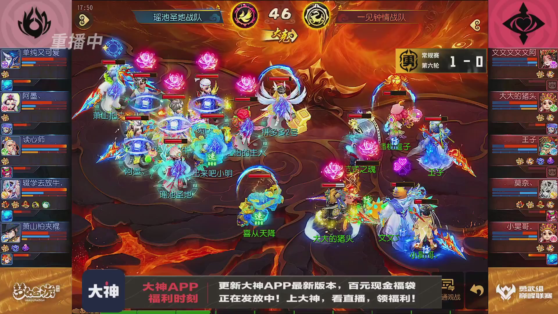 巅峰联赛S13–勇武组第六轮