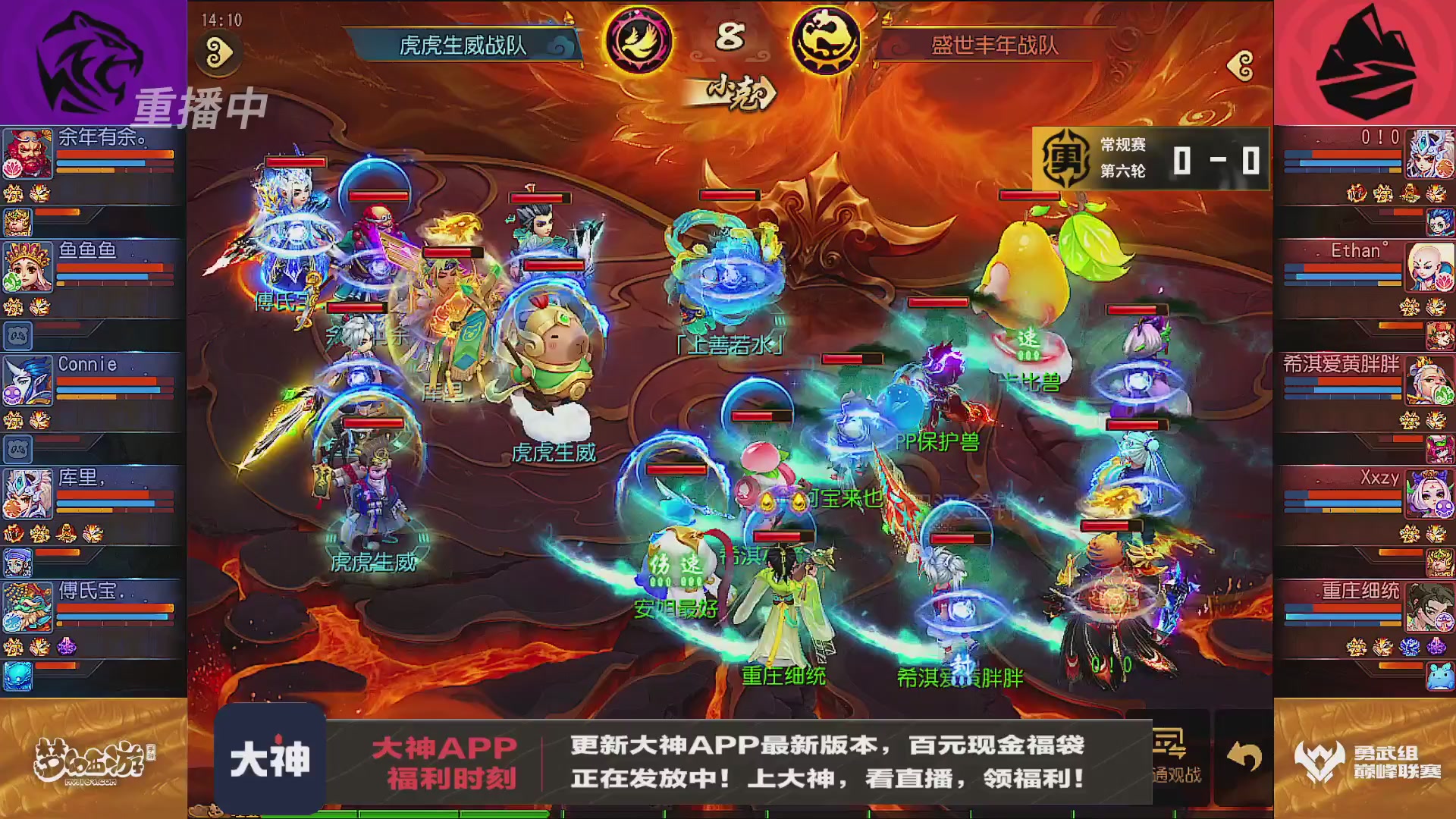 巅峰联赛S13–勇武组第六轮