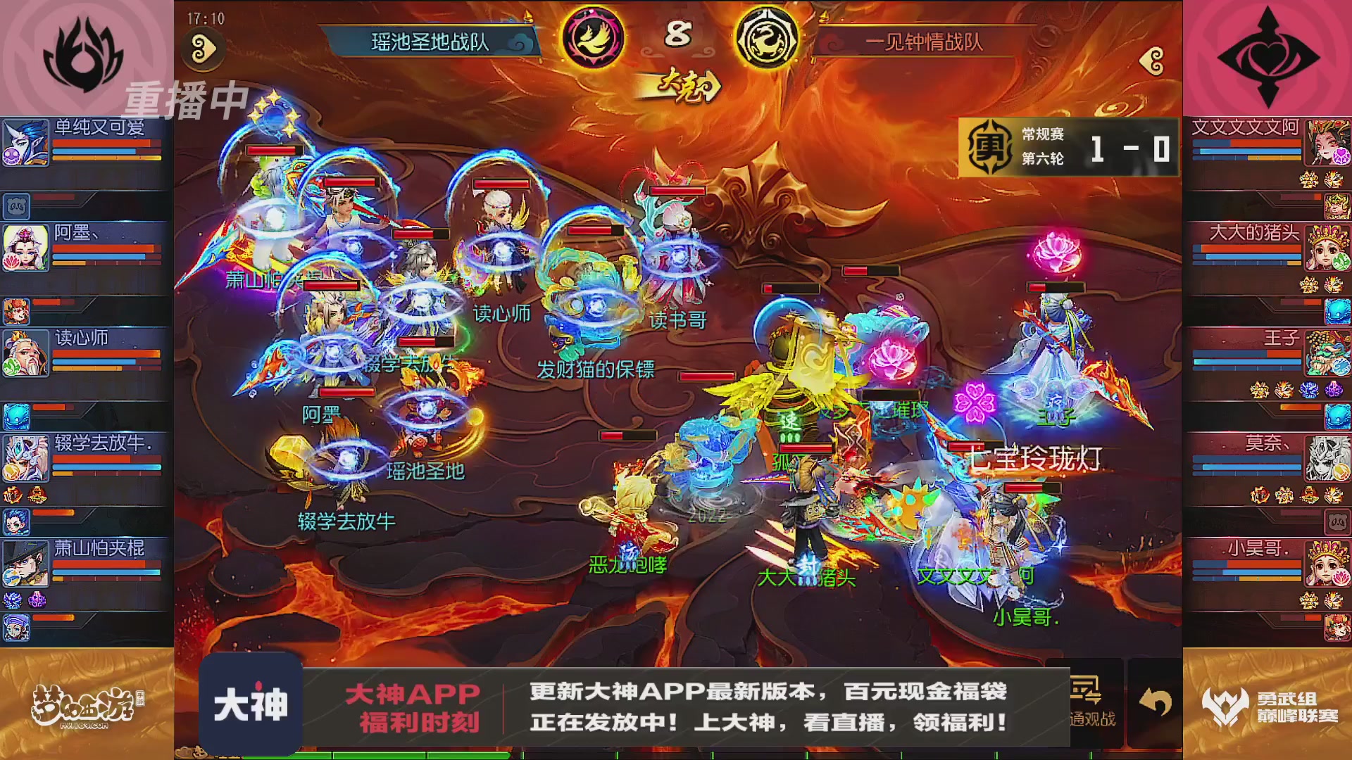巅峰联赛S13–勇武组第六轮