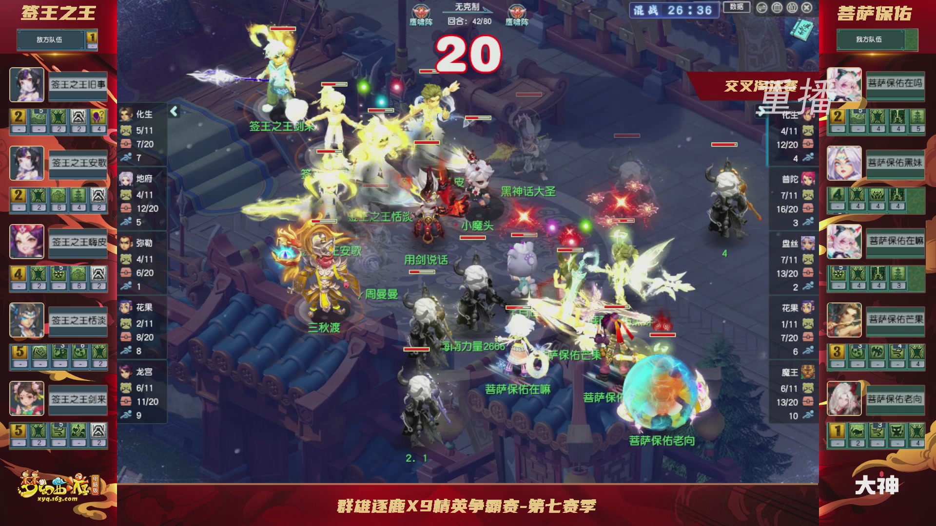 【重播】群雄逐鹿超级联赛S6-常规赛