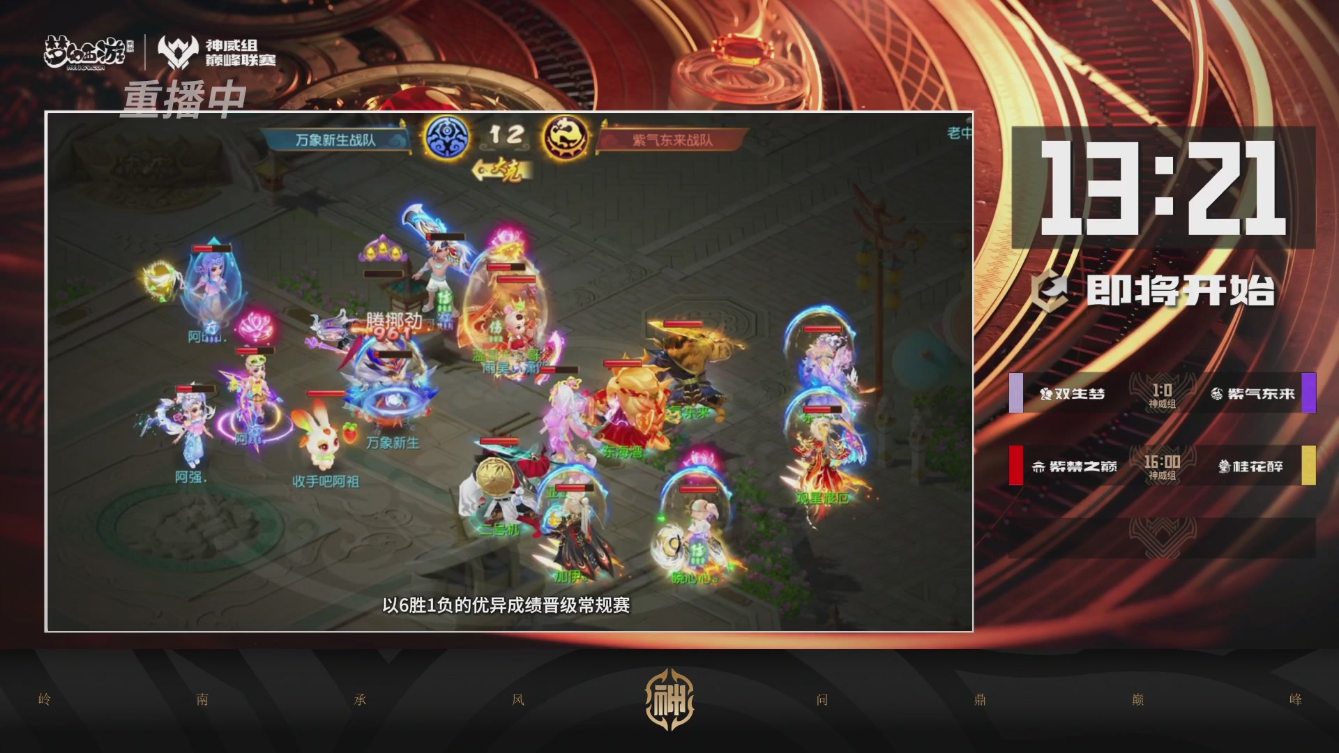 巅峰联赛S13–神威组第七轮