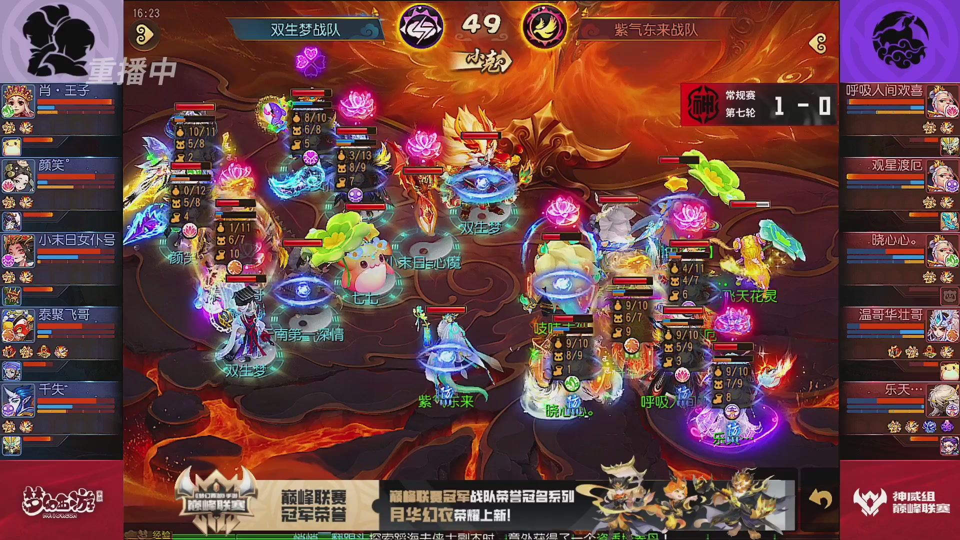 巅峰联赛S13–神威组第七轮