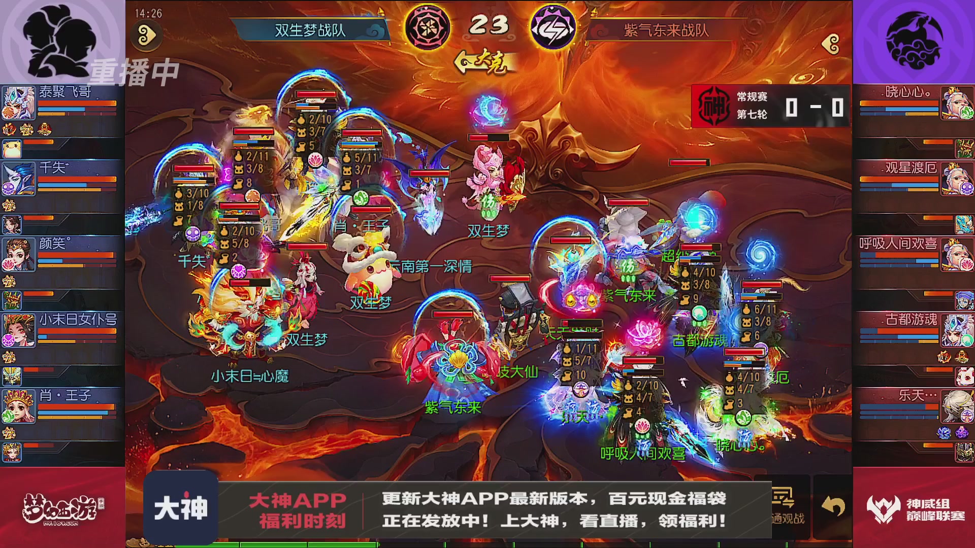 巅峰联赛S13–神威组第七轮