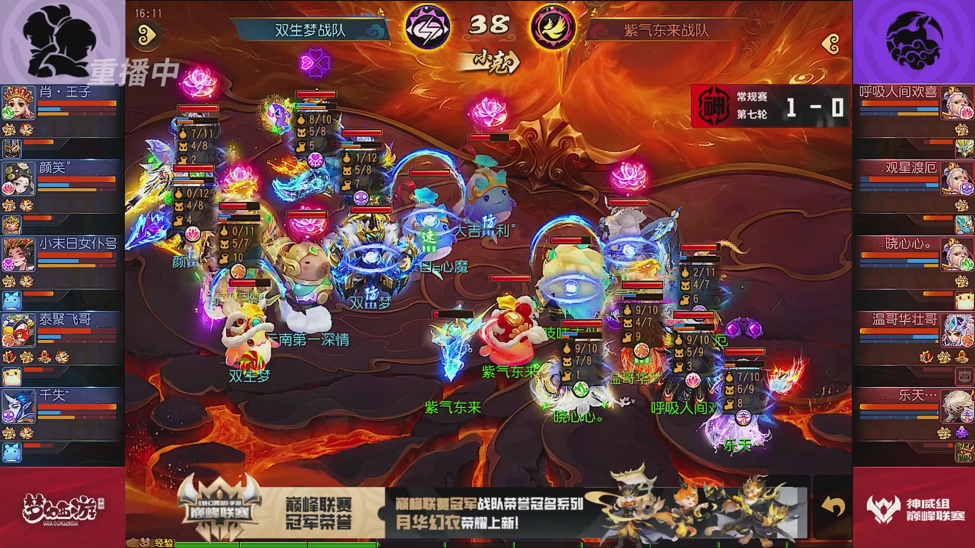 巅峰联赛S13–神威组第七轮