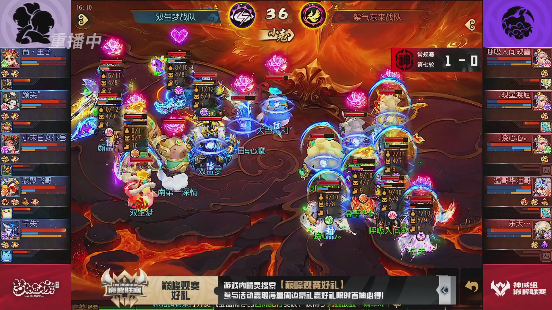 巅峰联赛S13–神威组第七轮